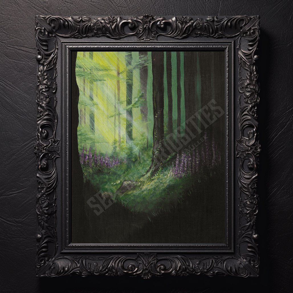 Bathing in Beams - Art Print
