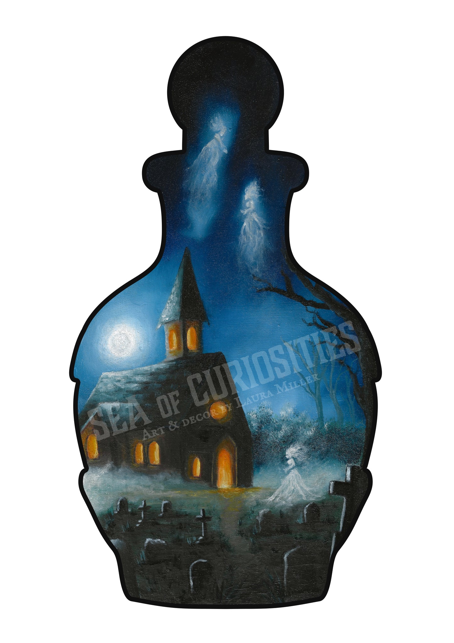 The Departed - Potion Bottle - Fine Art Print