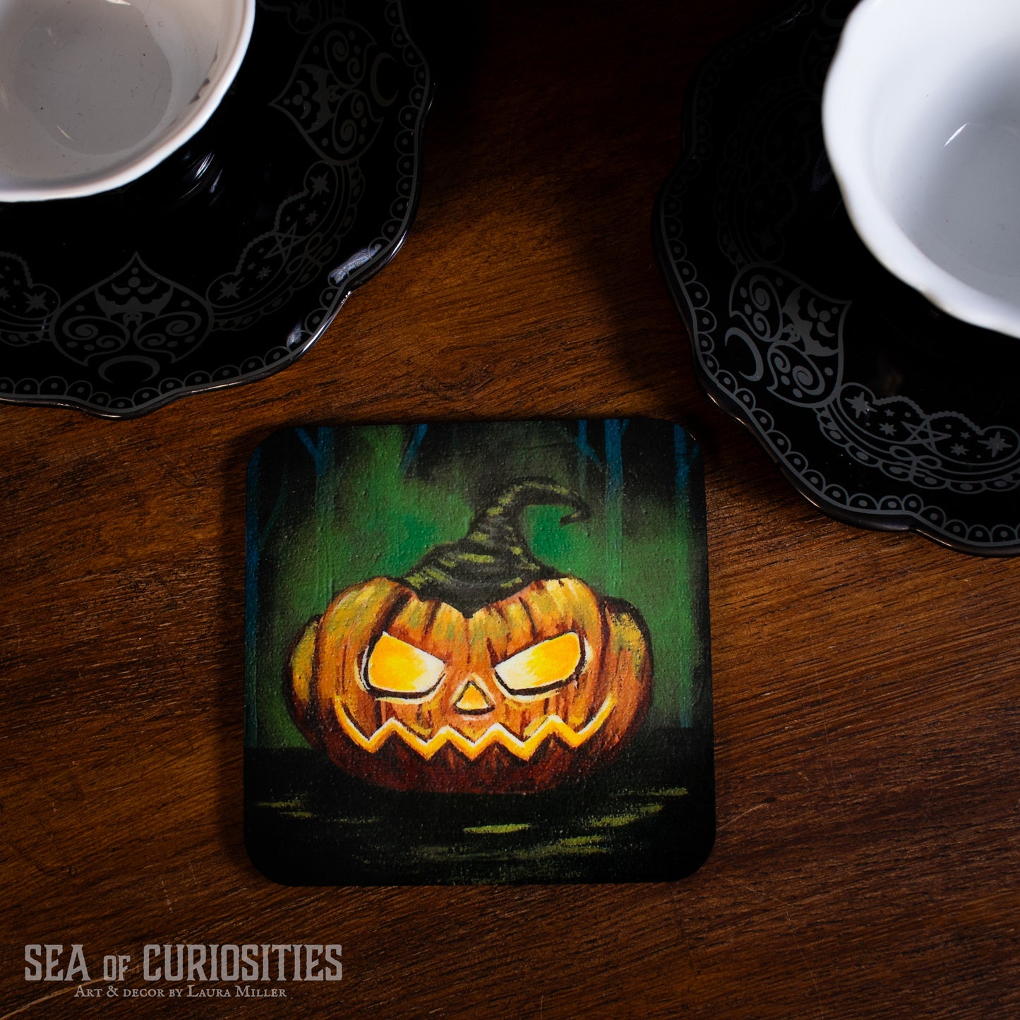 Freddie - Jack O Lantern/Pumpkin Coaster