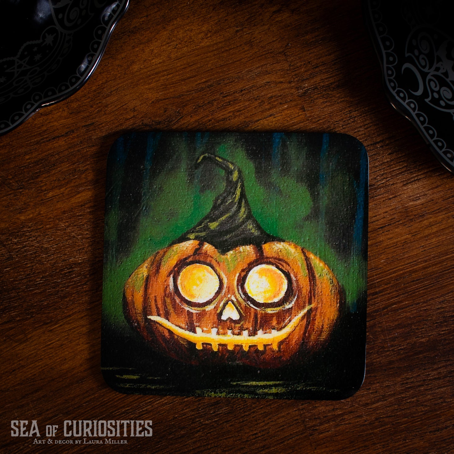 Walter - Jack O Lantern/Pumpkin Coaster