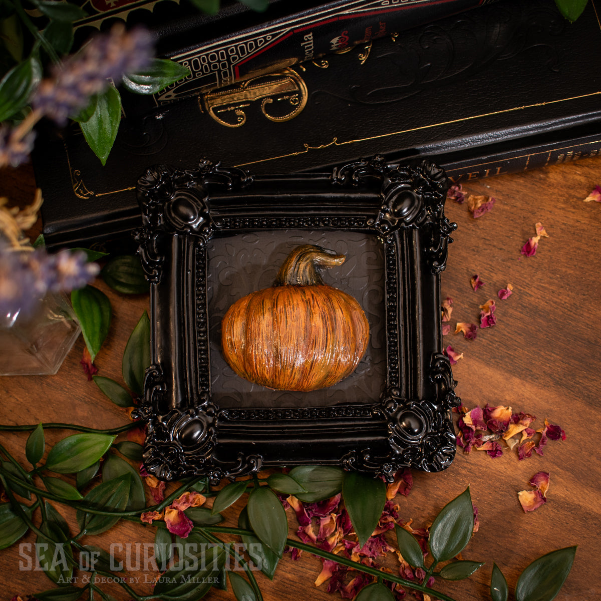 Pumpkin - Dark Cottagecore/Gothic Mini Frame
