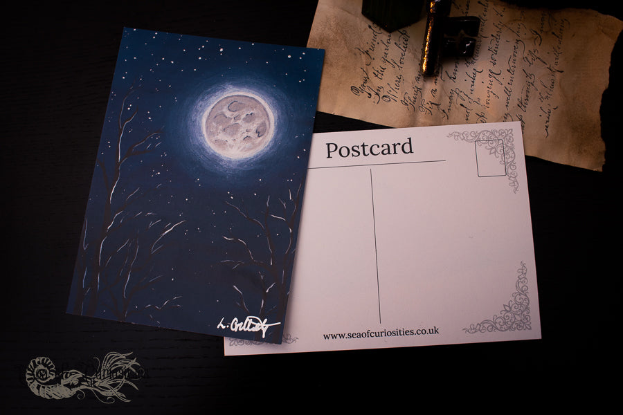 Moon Glow Postcard