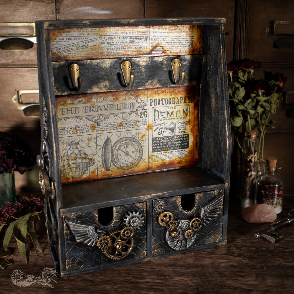 Time Traveler Steampunk cabinet