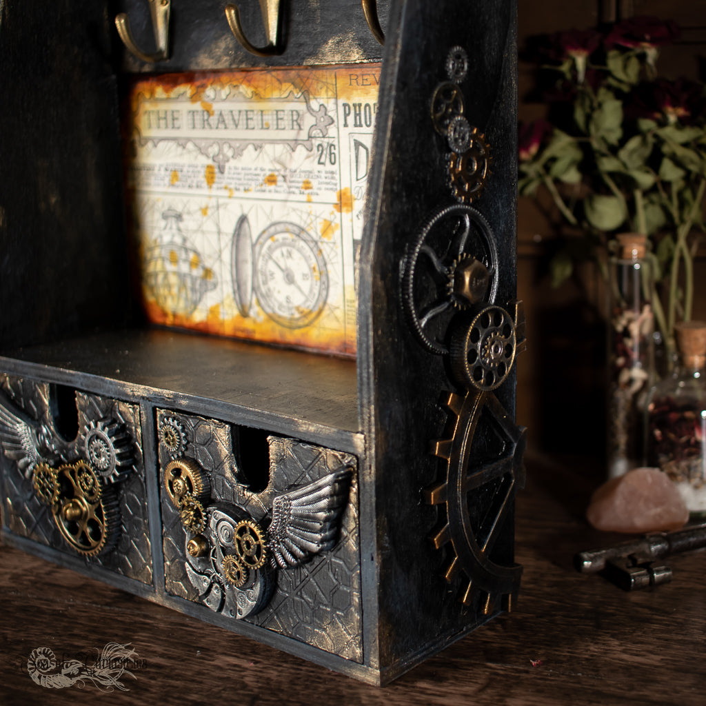 Time Traveler Steampunk cabinet