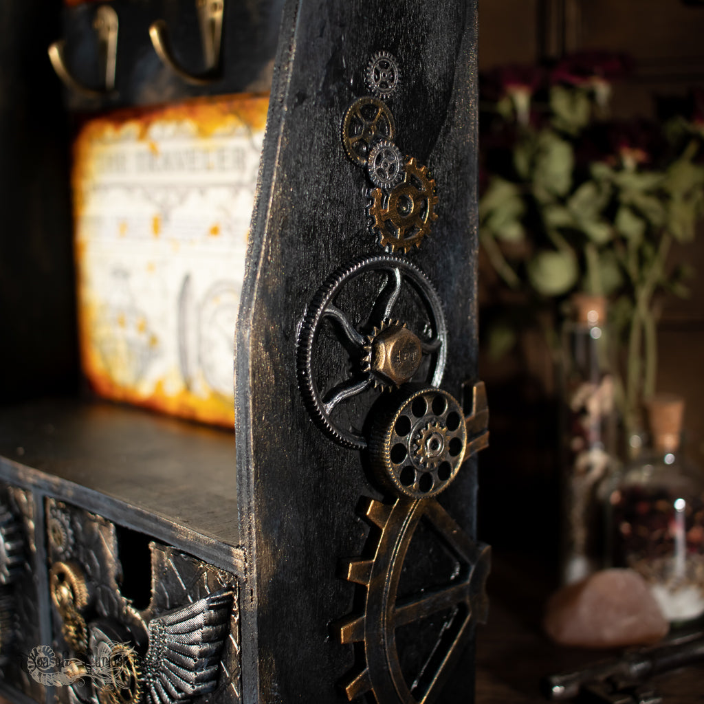 Time Traveler Steampunk cabinet