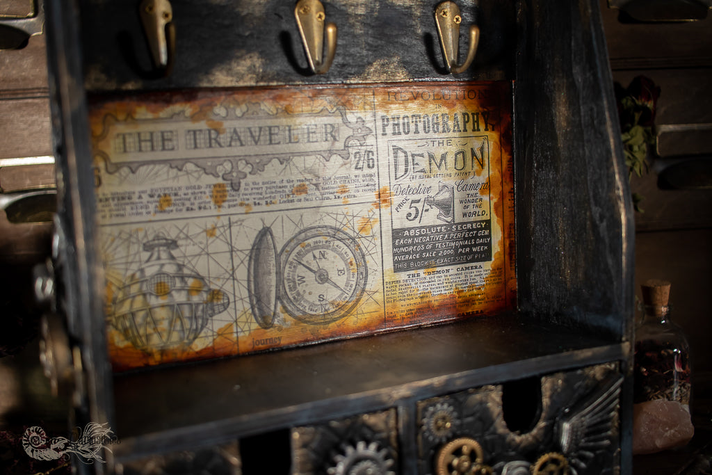 Time Traveler Steampunk cabinet