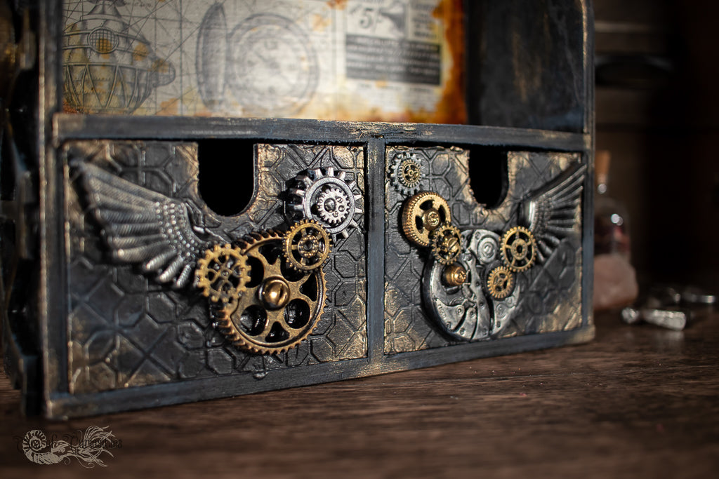Time Traveler Steampunk cabinet