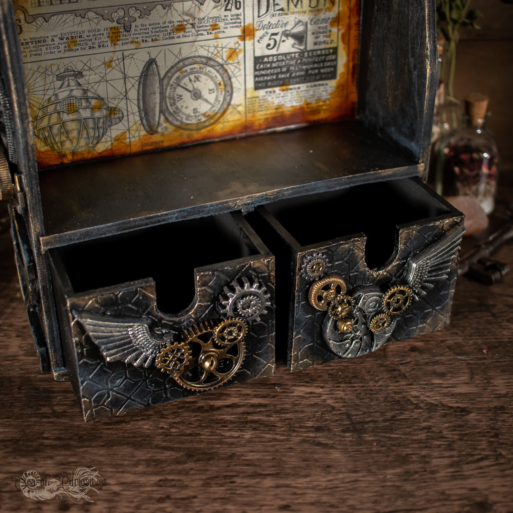 Time Traveler Steampunk cabinet