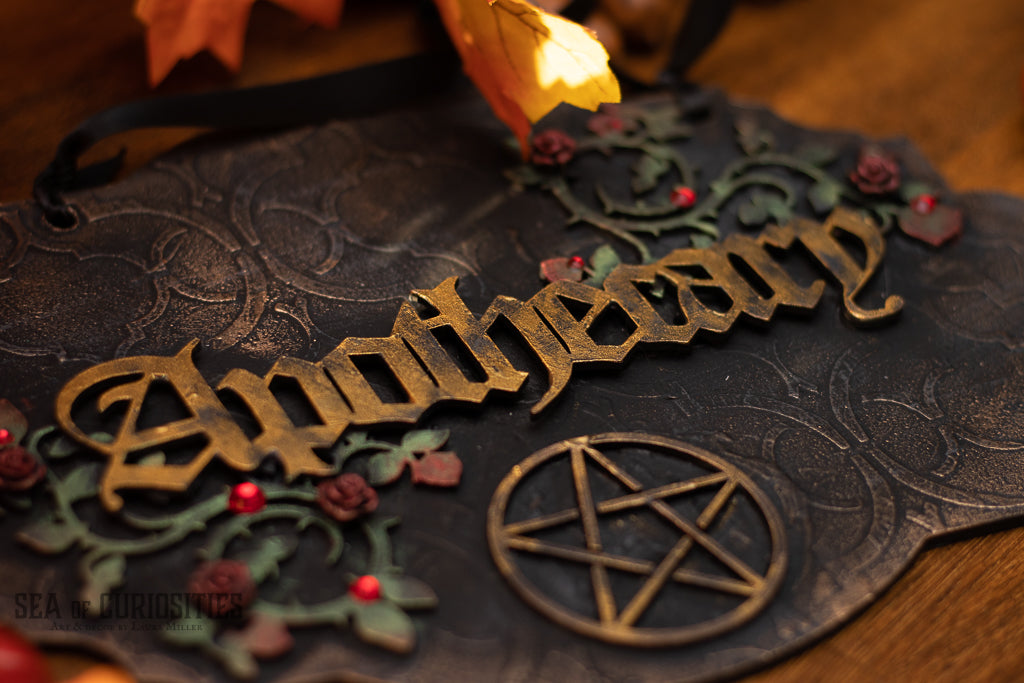 Apothecary - Gothic Door Sign/Wall Plaque