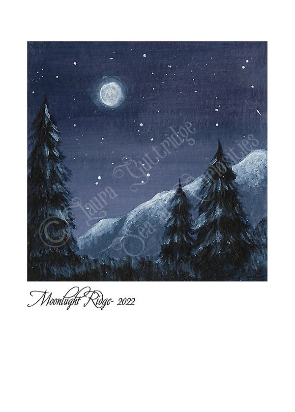 Moonlight Ridge - Special Collectors Edition Print