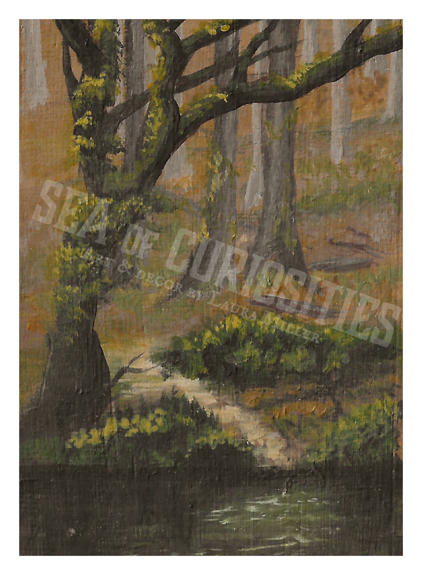 Riverbank Mini Print