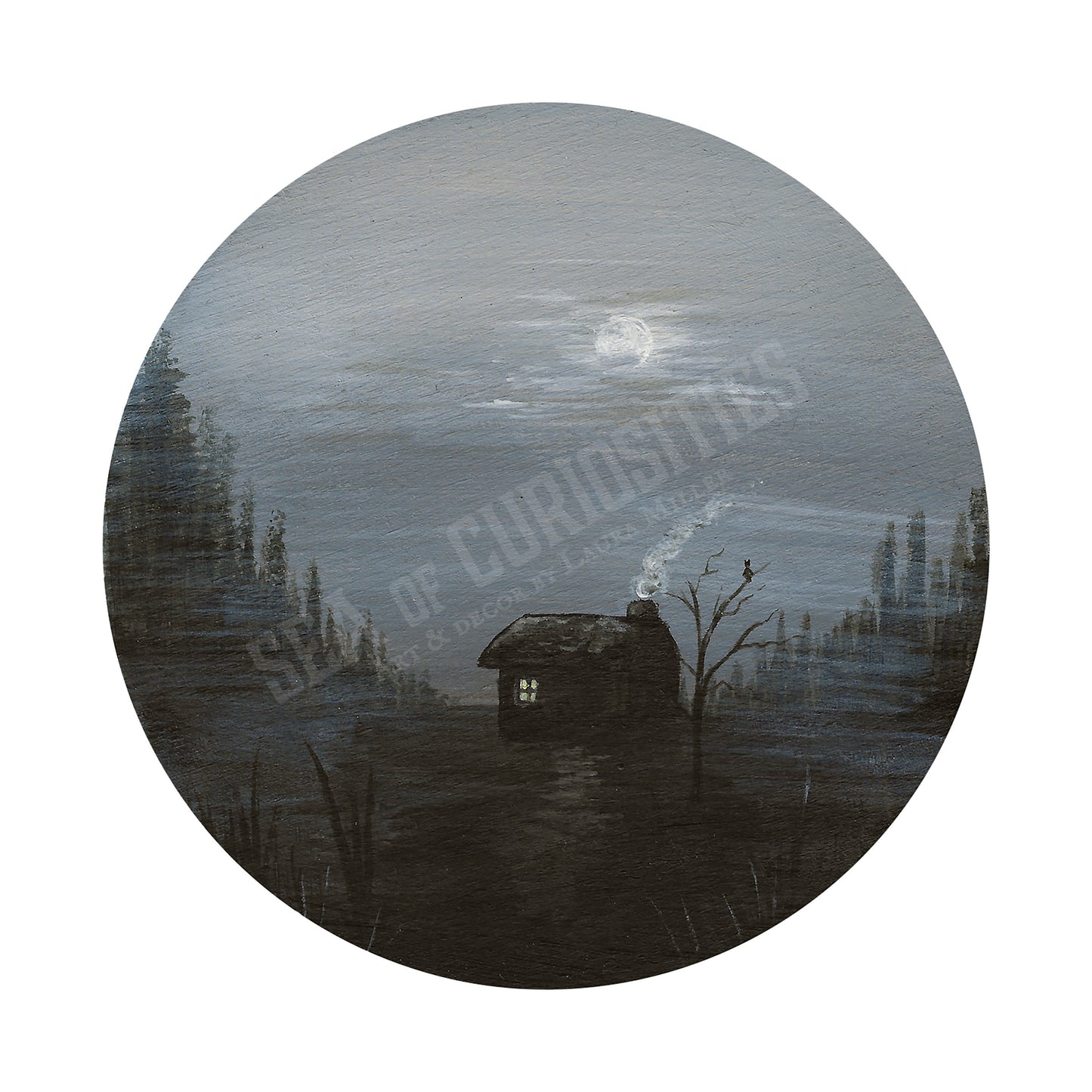 The Crones Cottage - Art Print