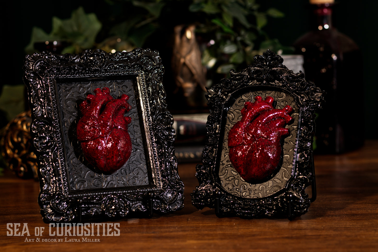 Anatomical Heart Framed Gothic Wall Art