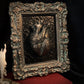 Anatomical Heart Gothic Framed Wall Art - Bronze & Verdigris