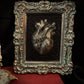 Anatomical Heart Gothic Framed Wall Art - Bronze & Verdigris