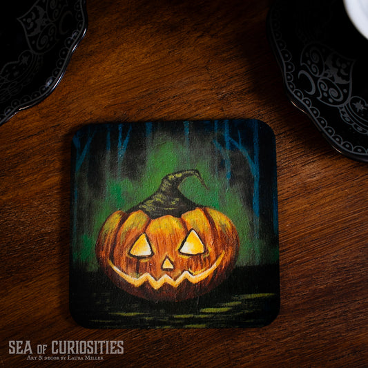 Pip - Jack O Lantern/Pumpkin Coaster