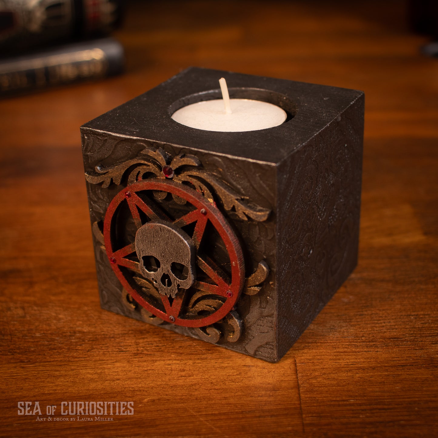 Dark Rite - Medium Tea Light Holder