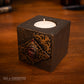 Crimson Heart - Medium Tea Light Holder