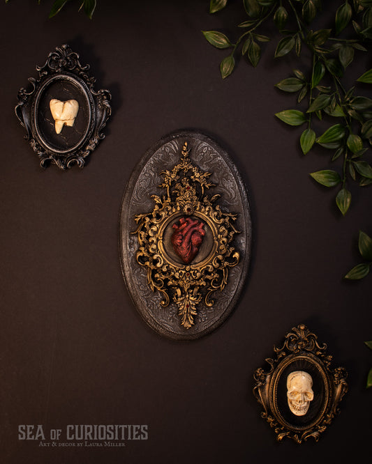 Baroque Anatomical Heart - Gothic & Baroque Wall Art