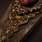 Opulent Anatomical Heart Baroque Coffin Wall Art
