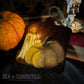Pumpkin & Candles  - Gothic Wooden Homeware Coaster