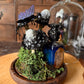 Deadly Nightshade Inky Cap Forestcore Glass Cloche