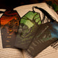 Set of 3 - Forgotten Tombs series - Coffin Shaped Bookmarks