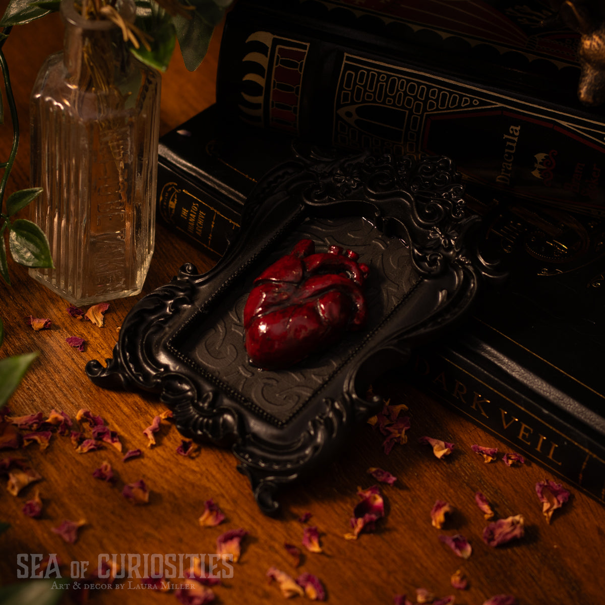 Anatomical Heart - Gothic/Dark Cottagecore Mini Frame