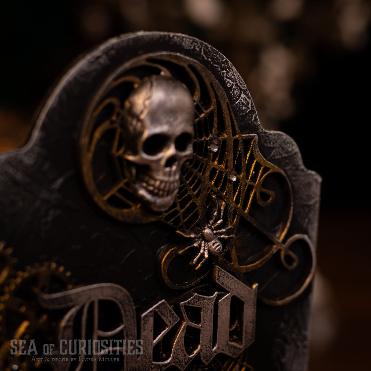 Dead Tired - Tombstone Decorative Sign
