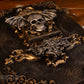 Spooky Skull Ornate Large Book Box