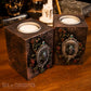 Beetle - Tall Gothic/Witchy Tealight Holders (sold individually)