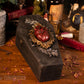 The death of love - Large Wooden Coffin Trinket/Jewellery Box