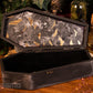 From darkest skies - Large Wooden Coffin Trinket/Jewellery Box