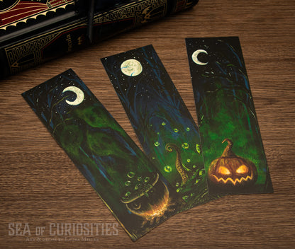 Dark Forest Bookmarks - Set of 3