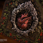 Heart Ornate Arch Mixed Media Gothic Wall Art