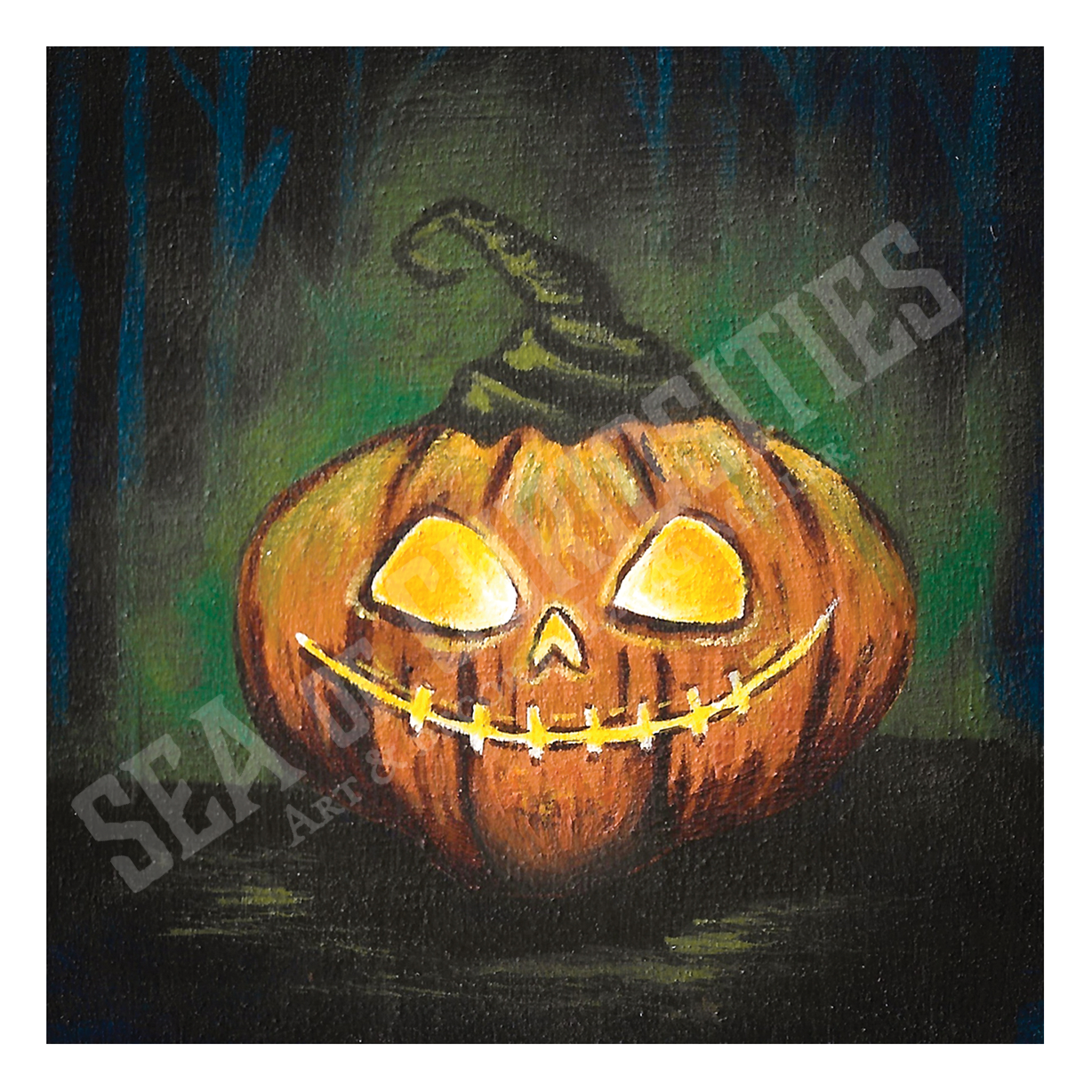 Jack the Pumpkin Vinyl Sticker