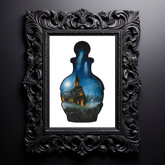 The Departed - Potion Bottle - Fine Art Print