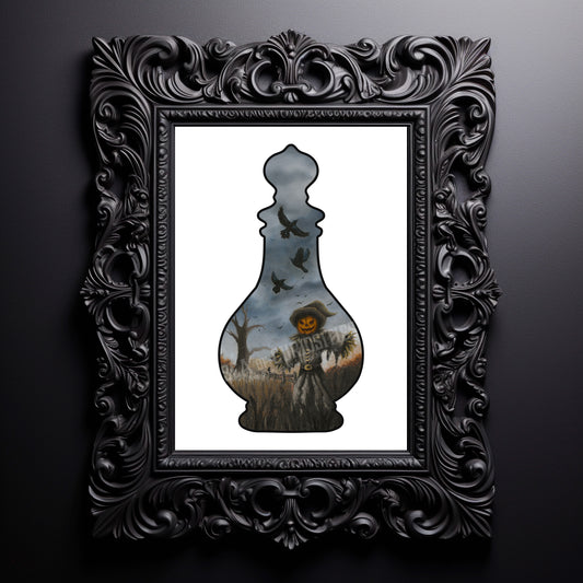 The Scarecrow - Potion Bottle - Fine Art Print