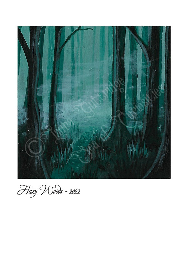 Hazy Woods - Special Collectors Edition Print