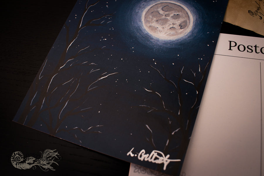 Moon Glow Postcard