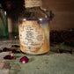 Black Henbane Poisonous Plant collection - Halloween Apothecary/Potion Bottle