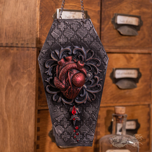 Bleeding Heart - Large Coffin hanger
