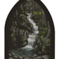 Mystic Falls Gothic Window Art Print