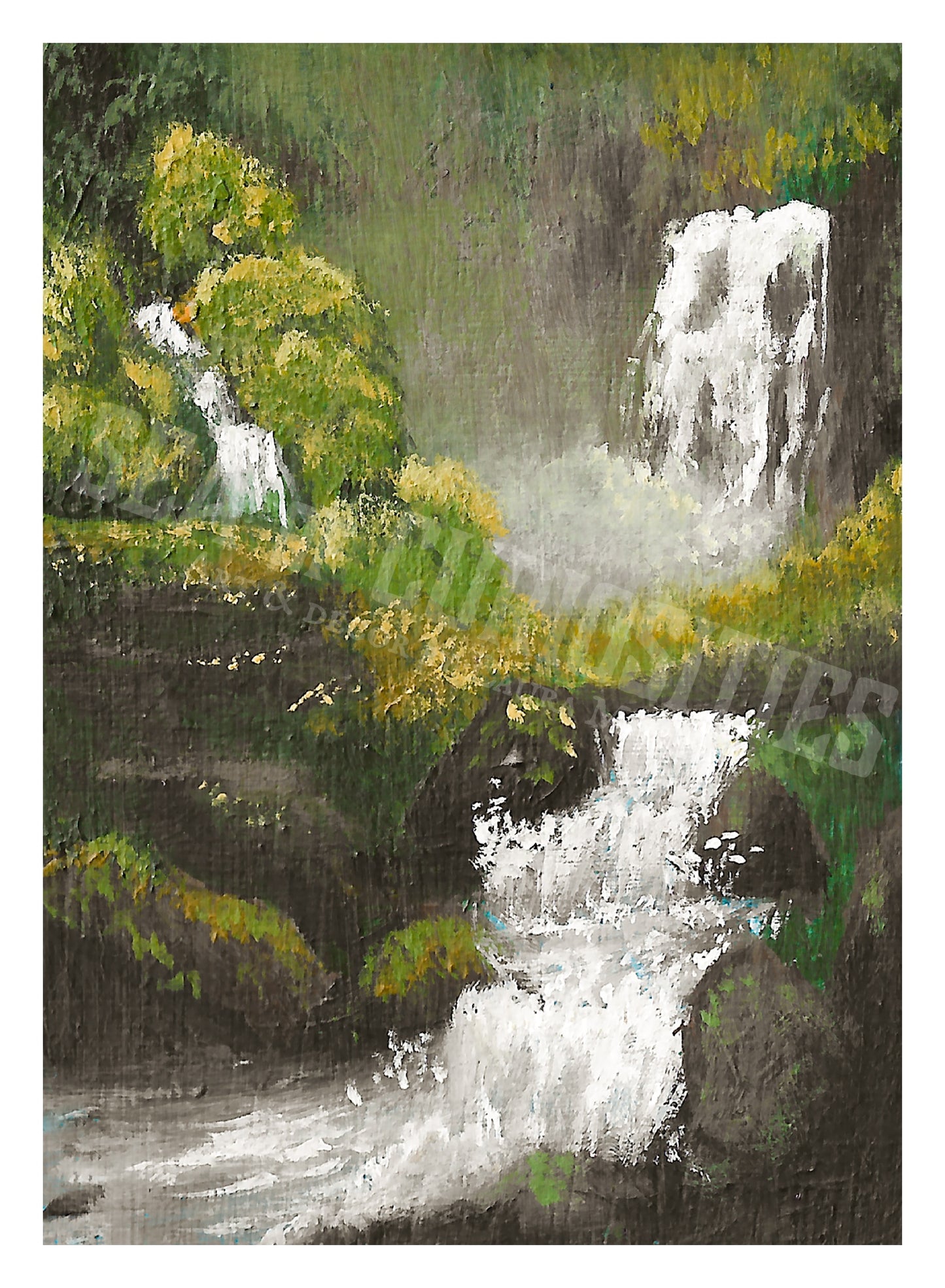 Waterfalls Mini Print